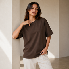 Camiseta Oversize para Mujer | Camiseta Holgada de Manga Corta de Verano
