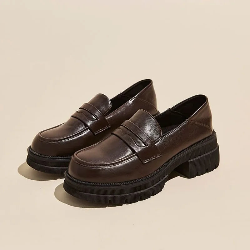 Mocasines con Plataforma para Mujer | Mocasines de Suela Track