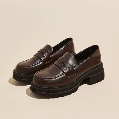 Mocasines con Plataforma para Mujer | Mocasines de Suela Track