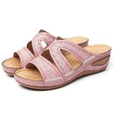 Sandalias de Cuña Ortopédicas para Mujer | Sandalias de Verano Cómodas con Plataforma