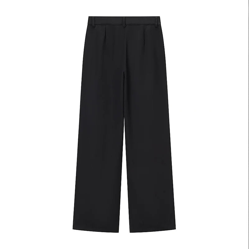 Conjunto de Chaleco y Pantalón para Mujer | Chaleco Sastre Asimétrico con Pantalón Recto