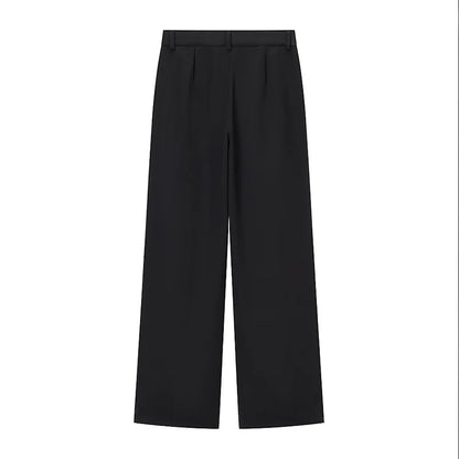Conjunto de Chaleco y Pantalón para Mujer | Chaleco Sastre Asimétrico con Pantalón Recto