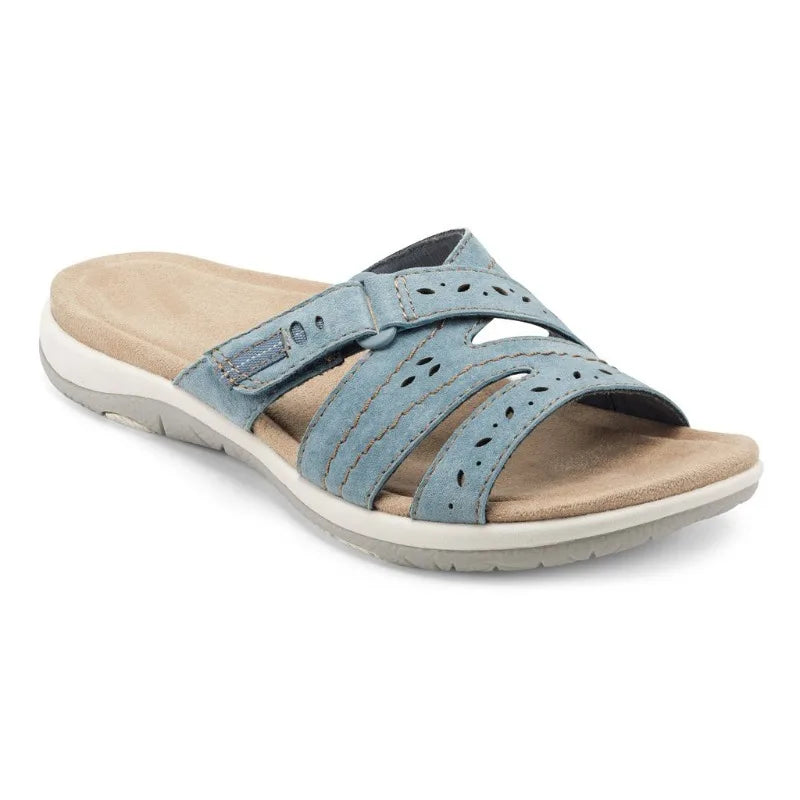 Sandalias Ortopédicas de Cuña para Mujer | Sandalias Cómodas de Verano con Velcro