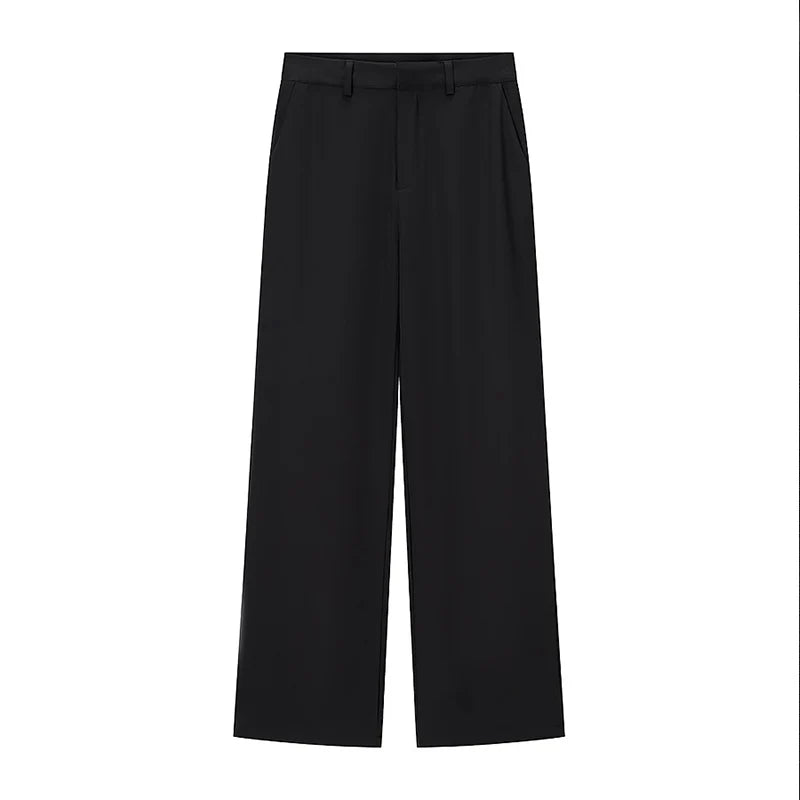 Conjunto de Chaleco y Pantalón para Mujer | Chaleco Sastre Asimétrico con Pantalón Recto
