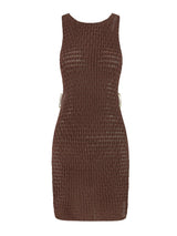 Vestido Corto de Playa para Mujer | Cover Up de Verano con Detalle Calado
