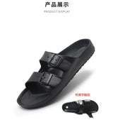 Zuecos EVA con Doble Hebilla para Mujer | Sandalias Cómodas de Verano