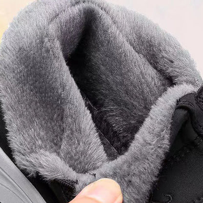 Botas de Nieve Negras para Mujer | Botas de Invierno con Forro Cálido