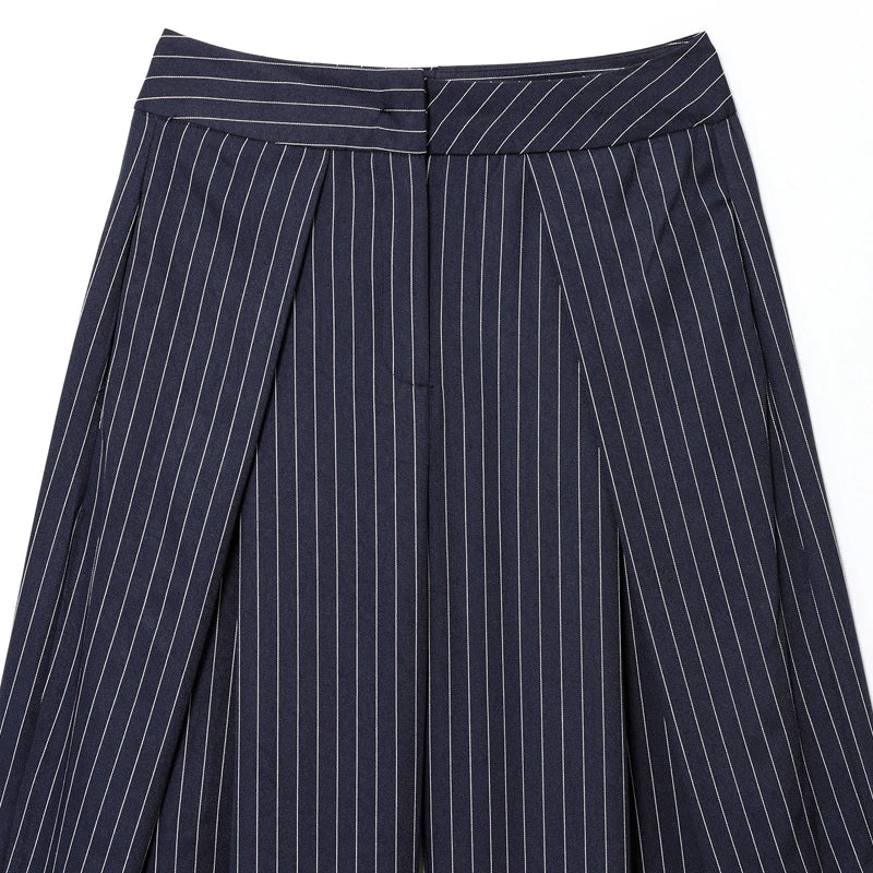 Pantalón Ancho Plisado para Mujer | Baggy de Cintura Alta y Pinzas