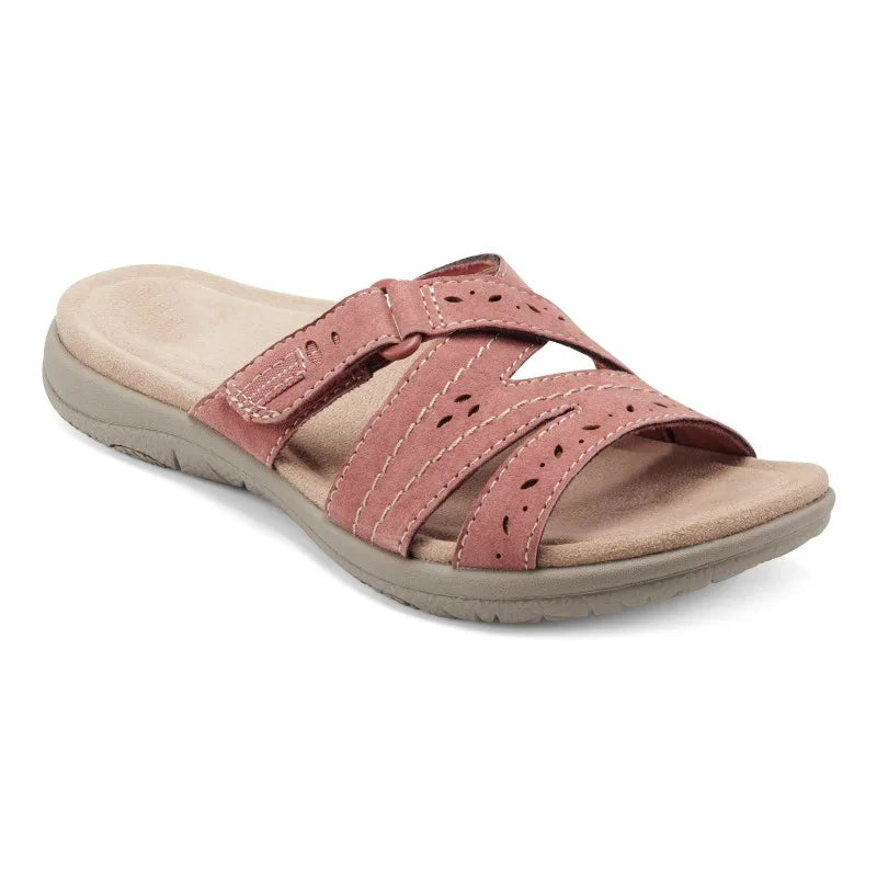Sandalias Ortopédicas de Cuña para Mujer | Sandalias Cómodas de Verano con Velcro