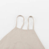 Vestido Corto de Lino Halter para Mujer | Vestido de Verano Espalda Descubierta