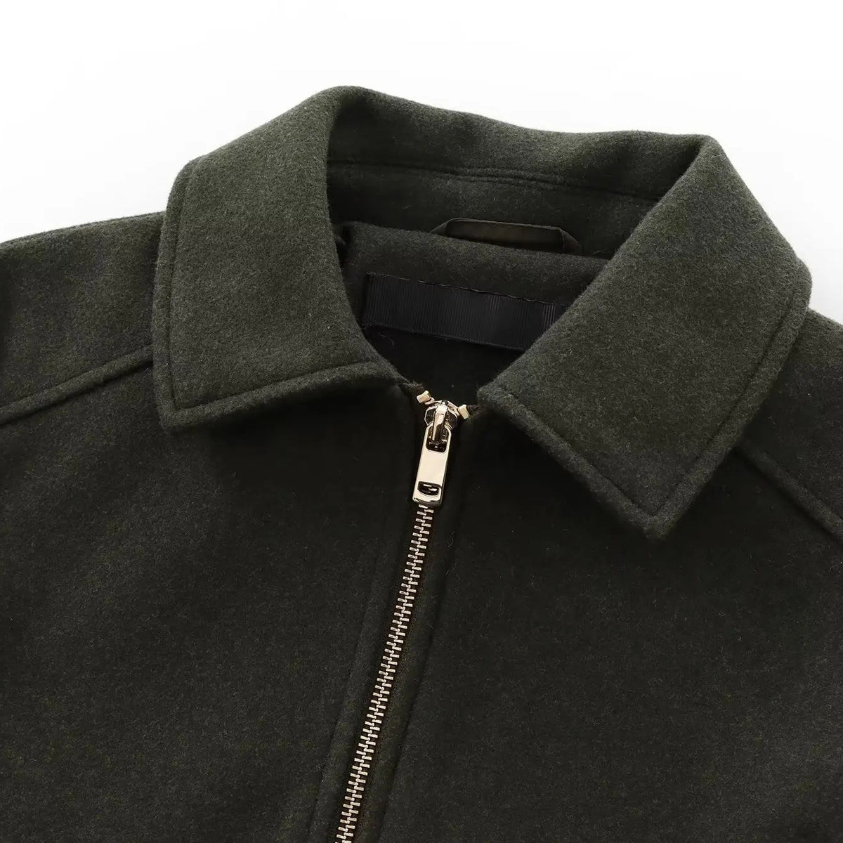 Chaquetón Corto de Invierno para Mujer | Cuello Camisero