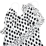 Vestido Largo de Lunares para Mujer | Vestido de Verano de Tirantes con Espalda Descubierta