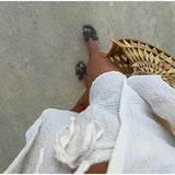 Conjunto de Ganchillo para Mujer | Top Crochet y Short de Verano