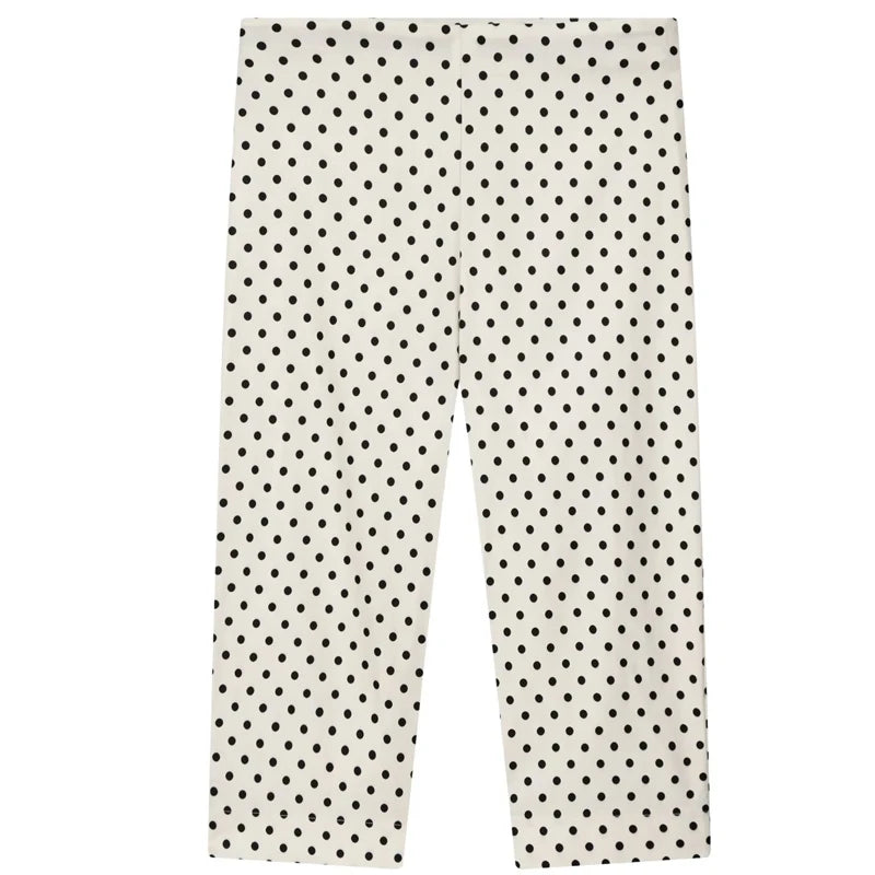 Top y Pantalón de Lunares para Mujer | Conjunto Crop a Juego