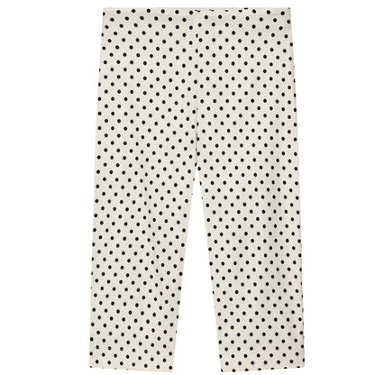 Top y Pantalón de Lunares para Mujer | Conjunto Crop a Juego