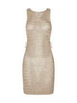 Vestido Corto de Playa para Mujer | Cover Up de Verano con Detalle Calado