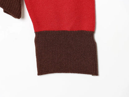 Jersey de Rayas Cuello Polo para Mujer | Oversize