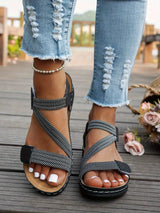 Sandalias de Cuña para Mujer | Sandalias de Verano de Suela Gruesa Cómodas
