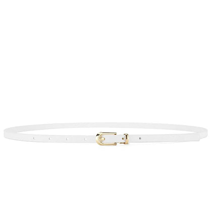 Cinturón Fino para Mujer | Hebilla de Pincho