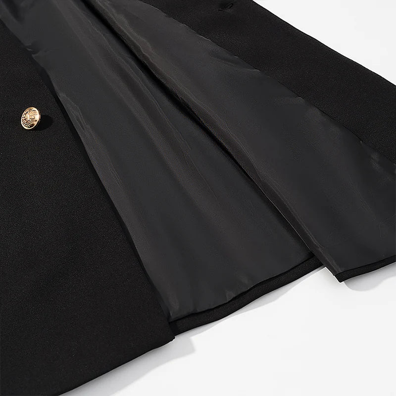 Conjunto de Chaleco y Pantalón para Mujer | Chaleco Sastre Asimétrico con Pantalón Recto