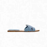 Sandalias Planas para Mujer | Sandalias de Verano de Rejilla Tejida Cómodas