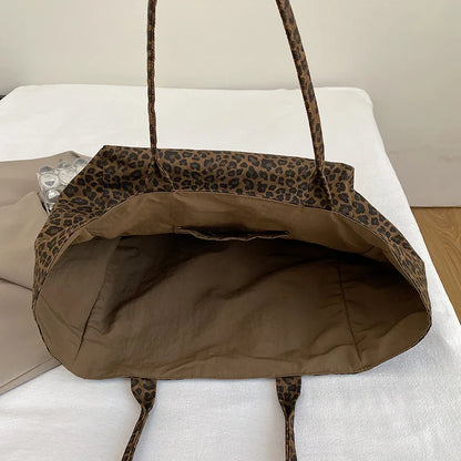 Bolso Bandolera de Leopardo para Mujer | Efecto Ante
