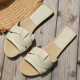 Sandalias Planas para Mujer | Sandalias de Verano de Rejilla Tejida Cómodas