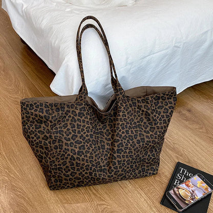 Bolso Bandolera de Leopardo para Mujer | Efecto Ante