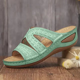 Sandalias de Cuña Ortopédicas para Mujer | Sandalias de Verano Cómodas con Plataforma