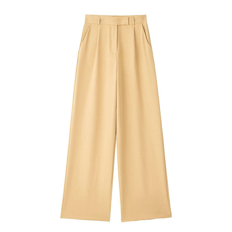 Pantalón Recto Vintage para Mujer | Cintura Alta