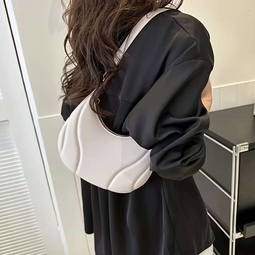 Bolso Baguette Grabado para Mujer | Estilo Francés