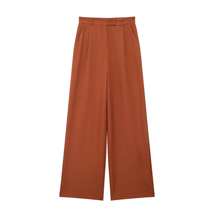 Pantalón Recto Vintage para Mujer | Cintura Alta