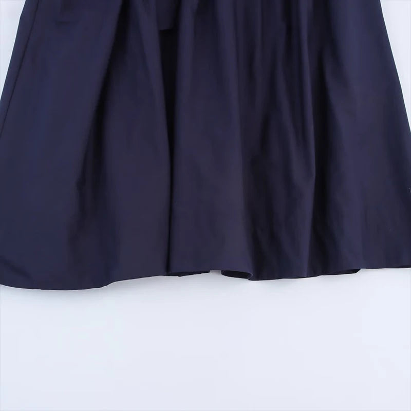 Vestido Camisero para Mujer | Vestido Largo de Manga Larga con Cinturón