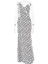 Vestido Largo de Lunares para Mujer | Vestido de Verano de Tirantes con Espalda Descubierta
