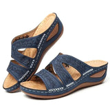 Sandalias de Cuña Ortopédicas para Mujer | Sandalias de Verano Cómodas con Plataforma