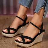 Sandalias de Cuña para Mujer | Sandalias Romanas de Plataforma de Verano