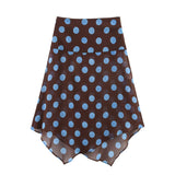 Conjunto Top y Falda de Lunares para Mujer | Halter y Falda Pañuelo de Verano