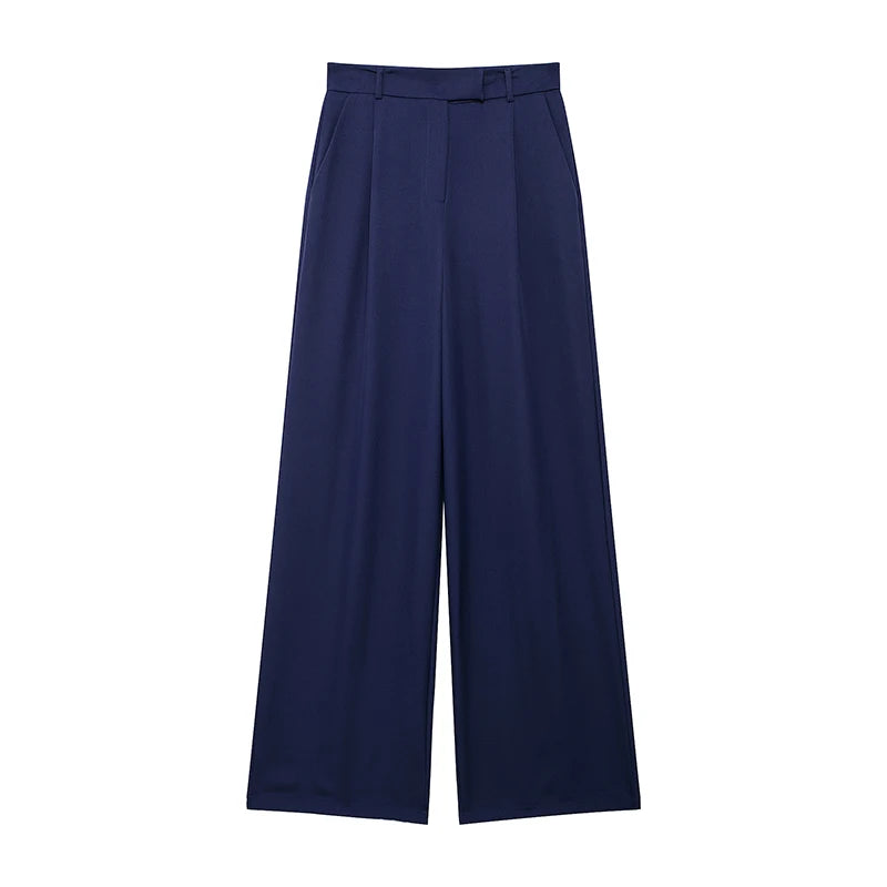 Pantalón Recto Vintage para Mujer | Cintura Alta