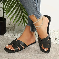 Sandalias Planas Slide para Mujer