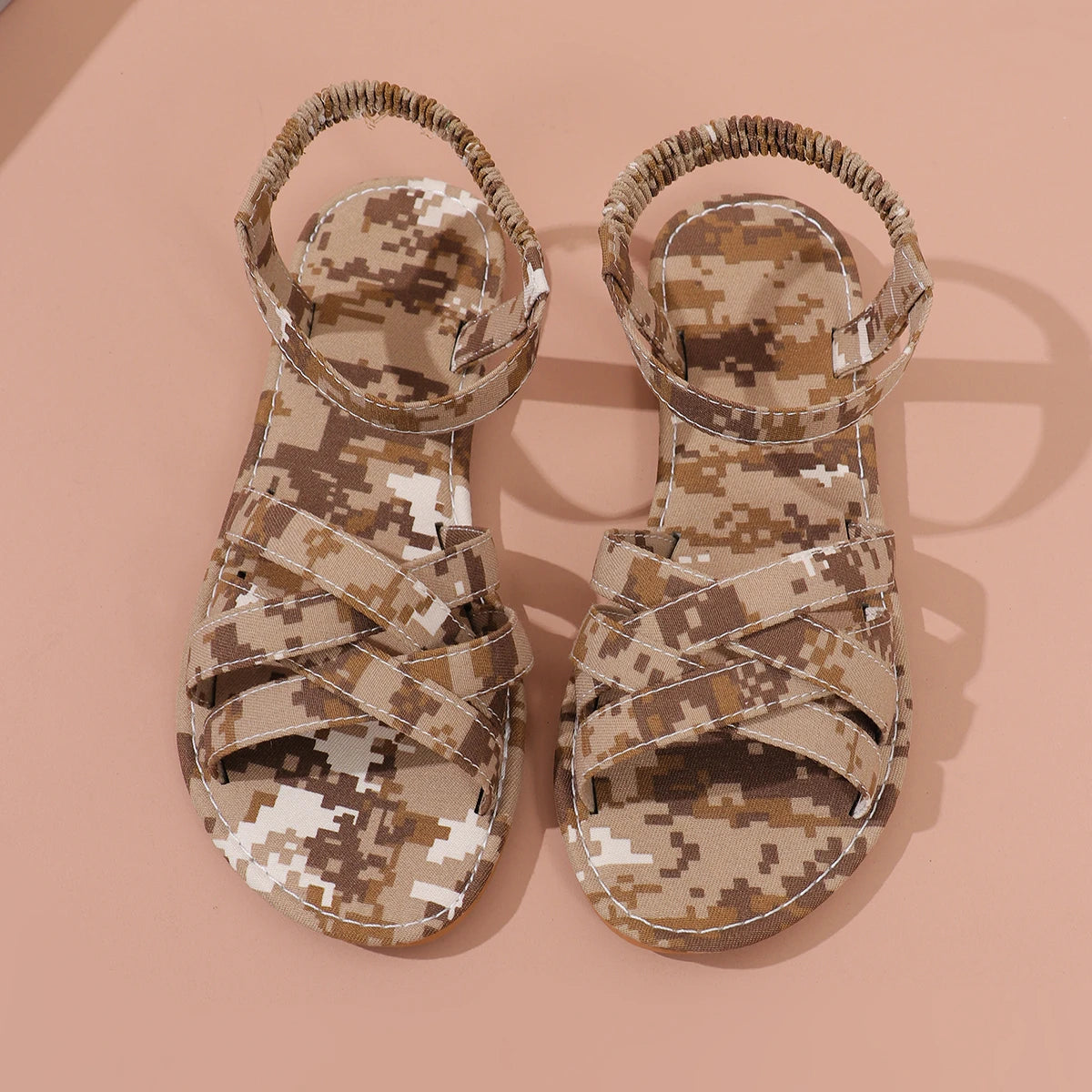 Sandalias Romanas para Mujer | Sandalias Planas de Verano con Tiras y Suela Antideslizante