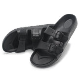 Zuecos EVA con Doble Hebilla para Mujer | Sandalias Cómodas de Verano