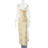 Vestido Corto Floral Cruzado para Mujer | Vestido de Tirantes de Verano