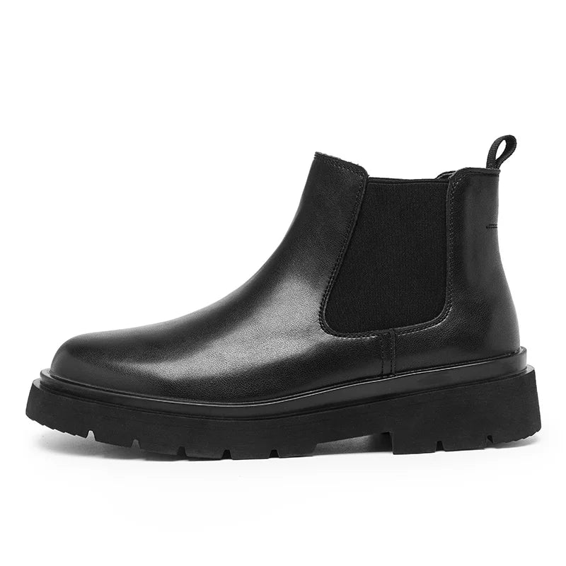 Botines Chelsea para Mujer | Botines Negros de Suela Track