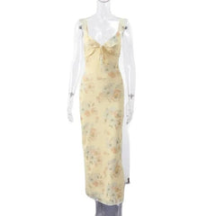Vestido Corto Floral Cruzado para Mujer | Vestido de Tirantes de Verano