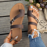 Chanclas Planas para Mujer | Sandalias Slide Cómodas de Verano
