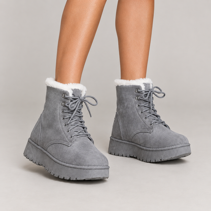 Botines de Ante gris