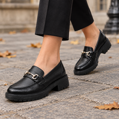 Mocasines Negros Negro - portada