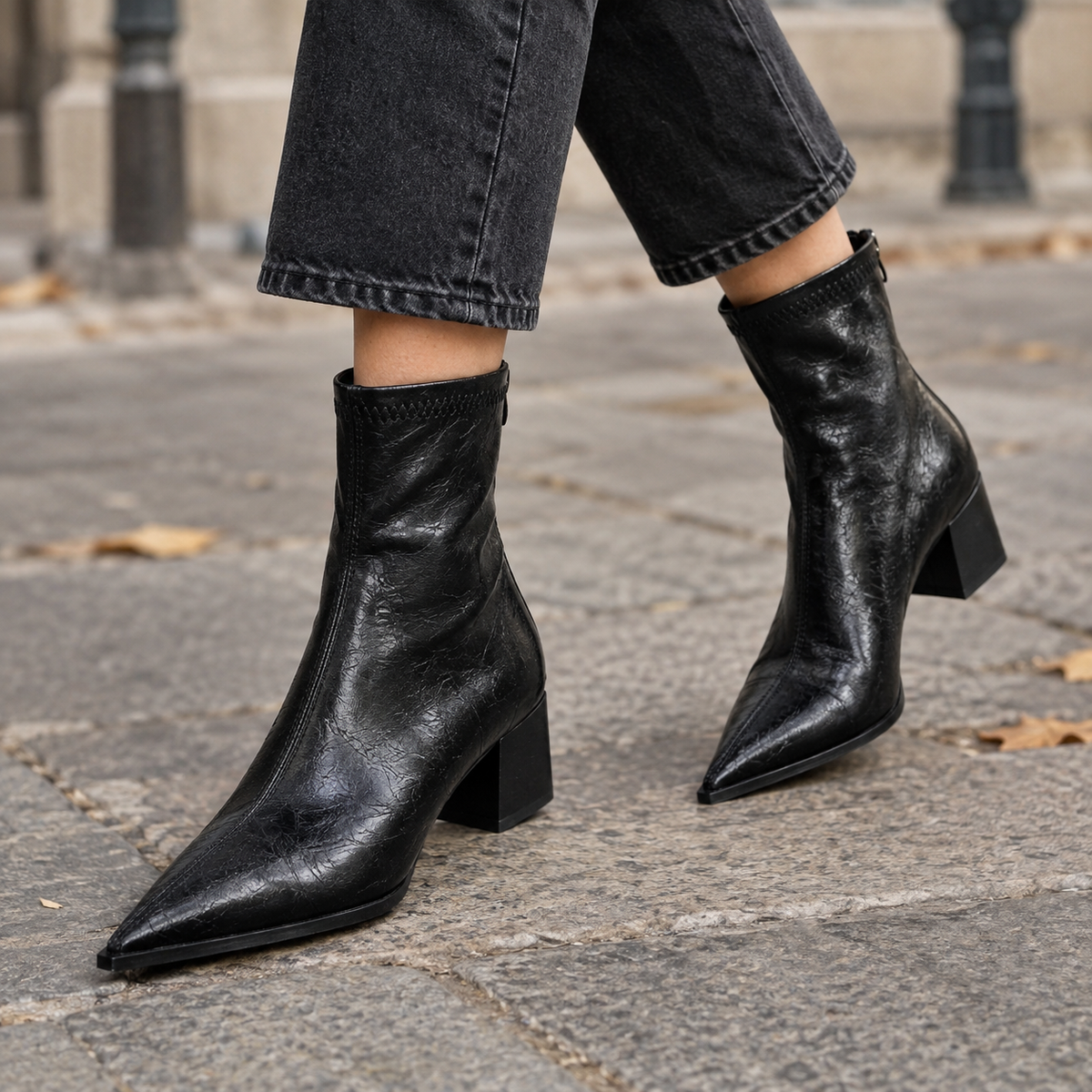 Botines Negros Negro - portada