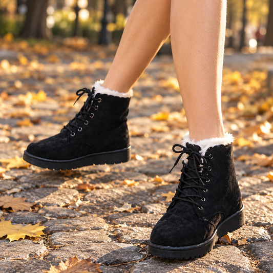Botines de Ante negro lifestyle