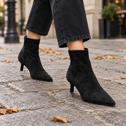 Botines Marrones Negro - portada